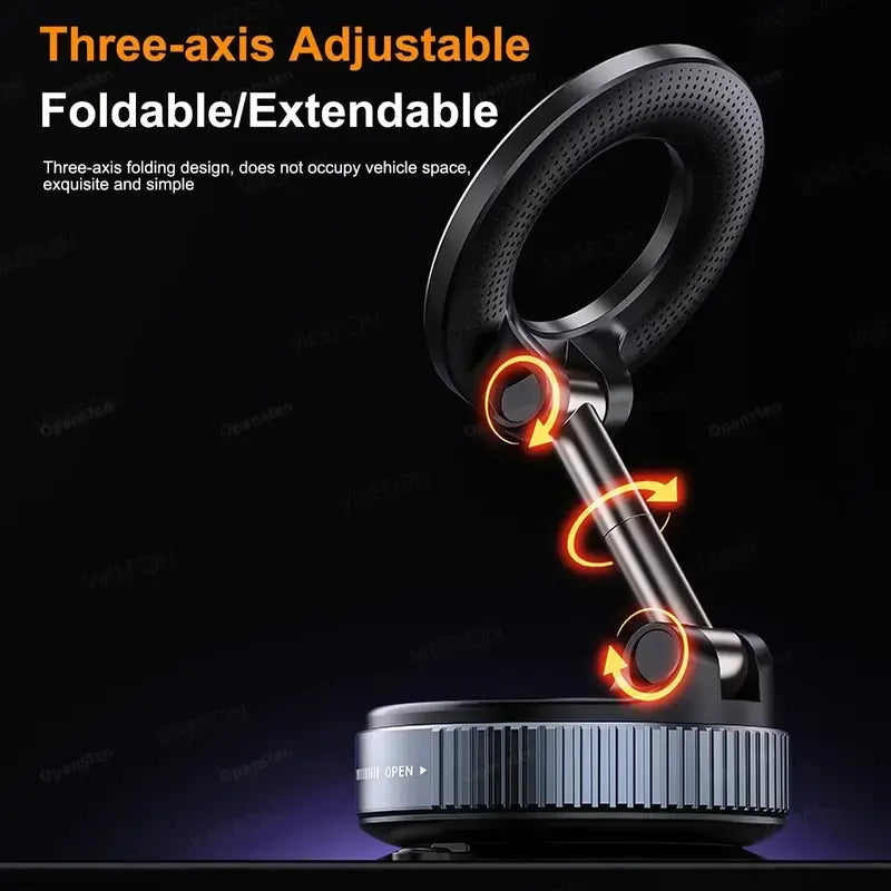 2026 Upgraded Vacuum MagSafe Magnetic Car Phone Holder