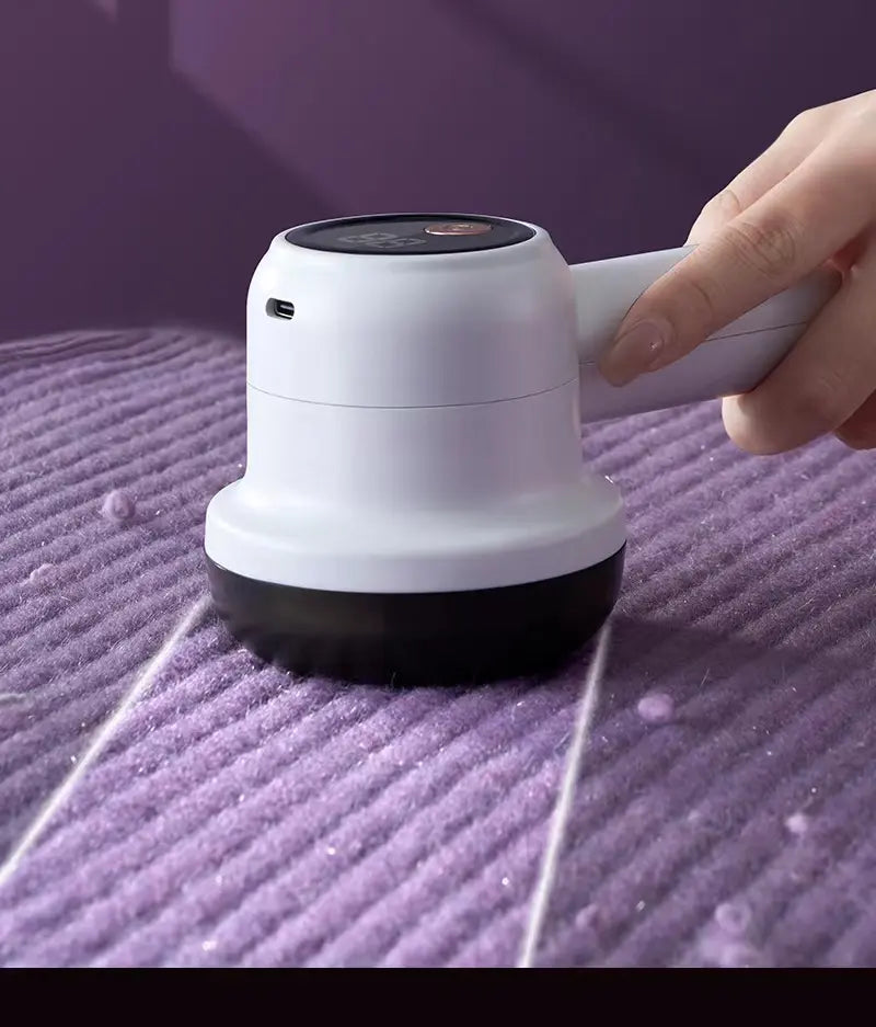 3-Speed LED Digital Fabric Shaver Rechargeable Lint Remover For Clothes