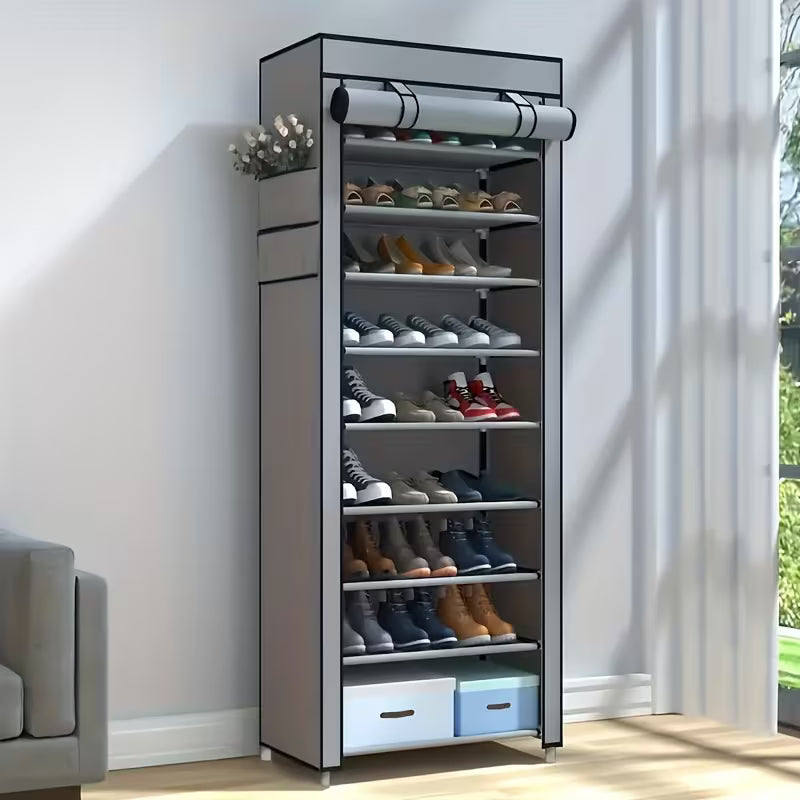 UDEAR 9-Tier Dustproof Shoe Storage Rack