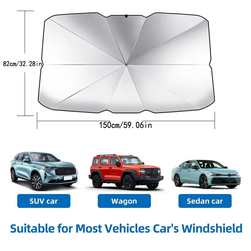 Foldable Car Windshield Sun Shade