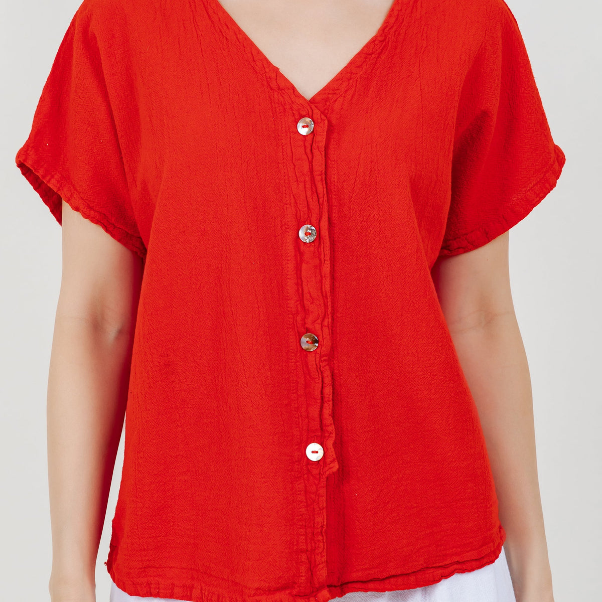 Constance Top -100% Cotton Gauze -  New Colors!