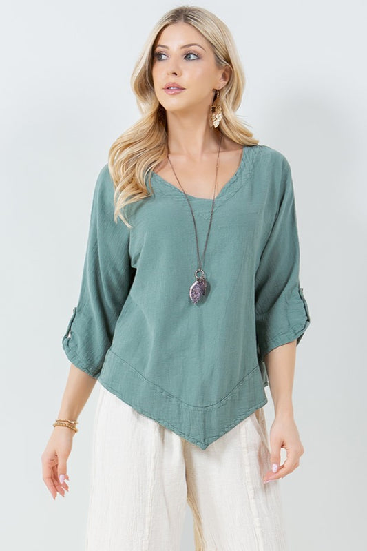 Women's Cotton Gauze Dorie Top