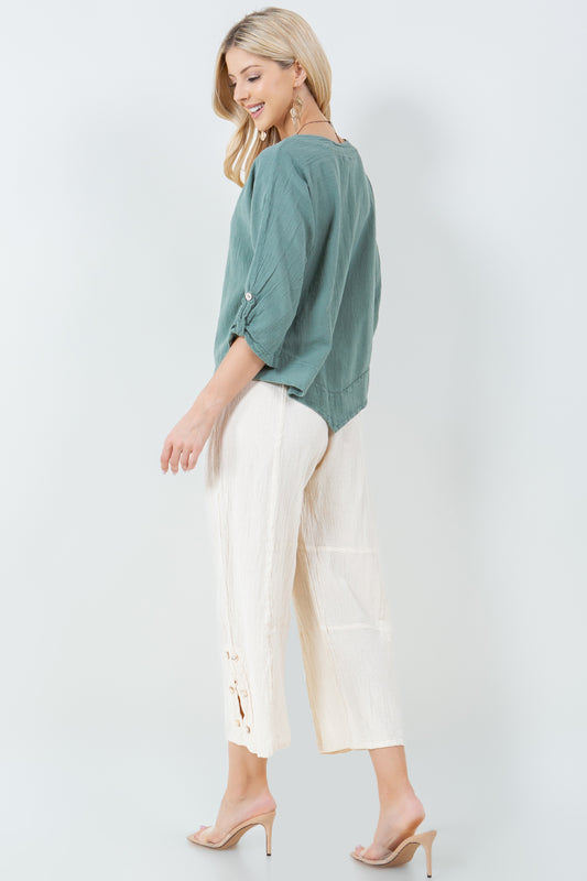 Women's Cotton Gauze Dorie Top