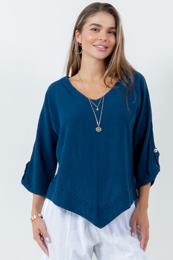 Women's Cotton Gauze Dorie Top