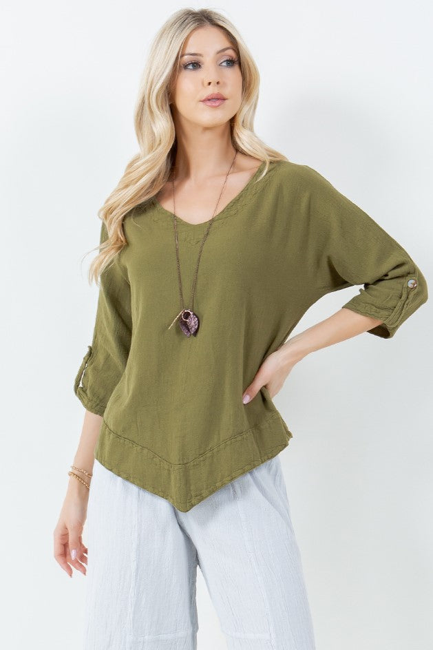 Women's Cotton Gauze Dorie Top