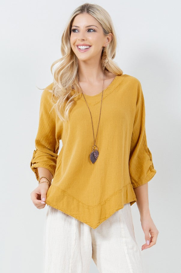 Women's Cotton Gauze Dorie Top
