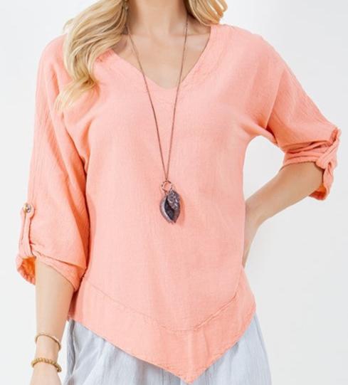 Women's Cotton Gauze Dorie Top
