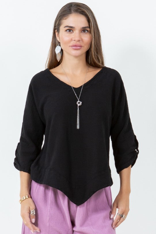 Women's Cotton Gauze Dorie Top