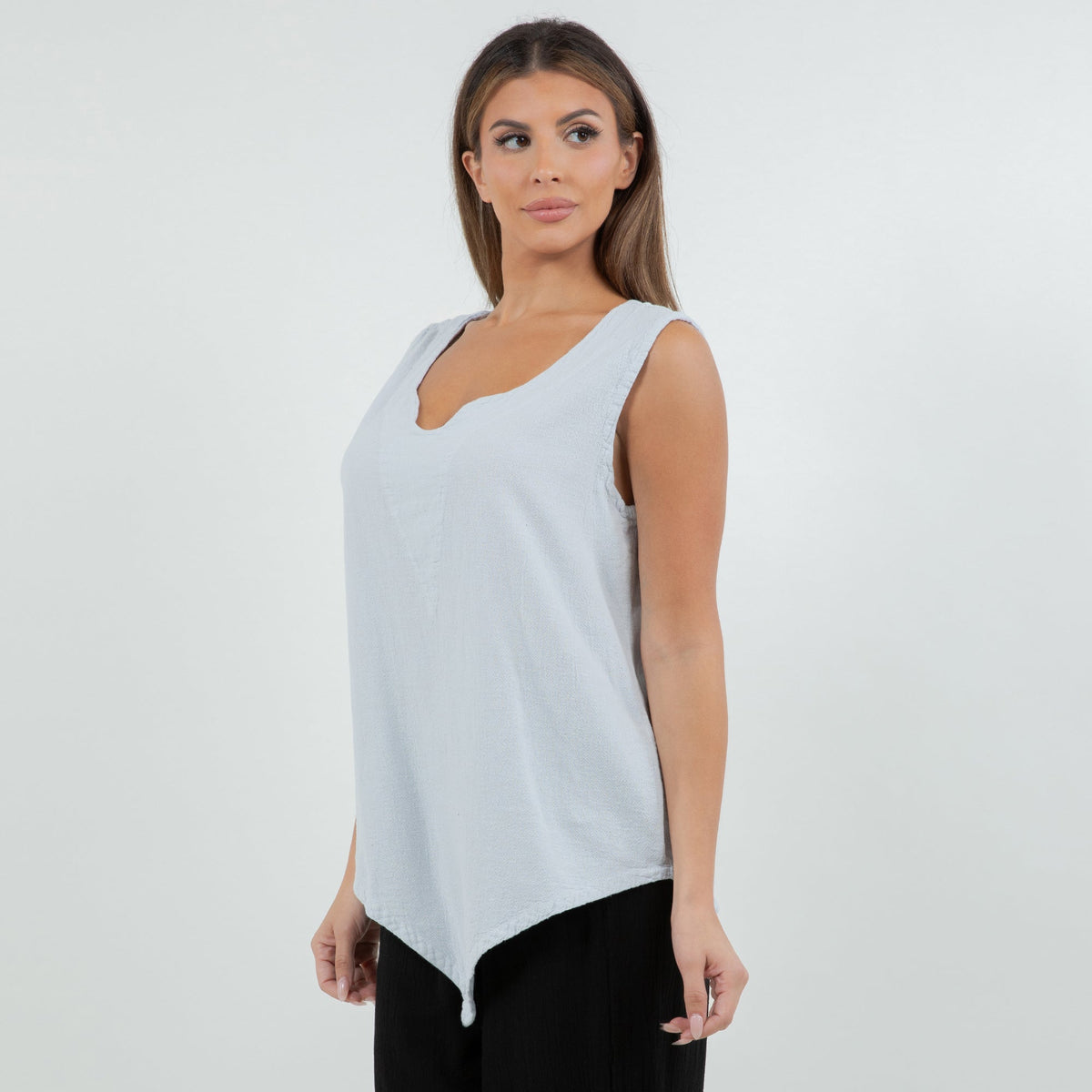 Nancy Top - Favorite Tank Top 100% Cotton Gauze