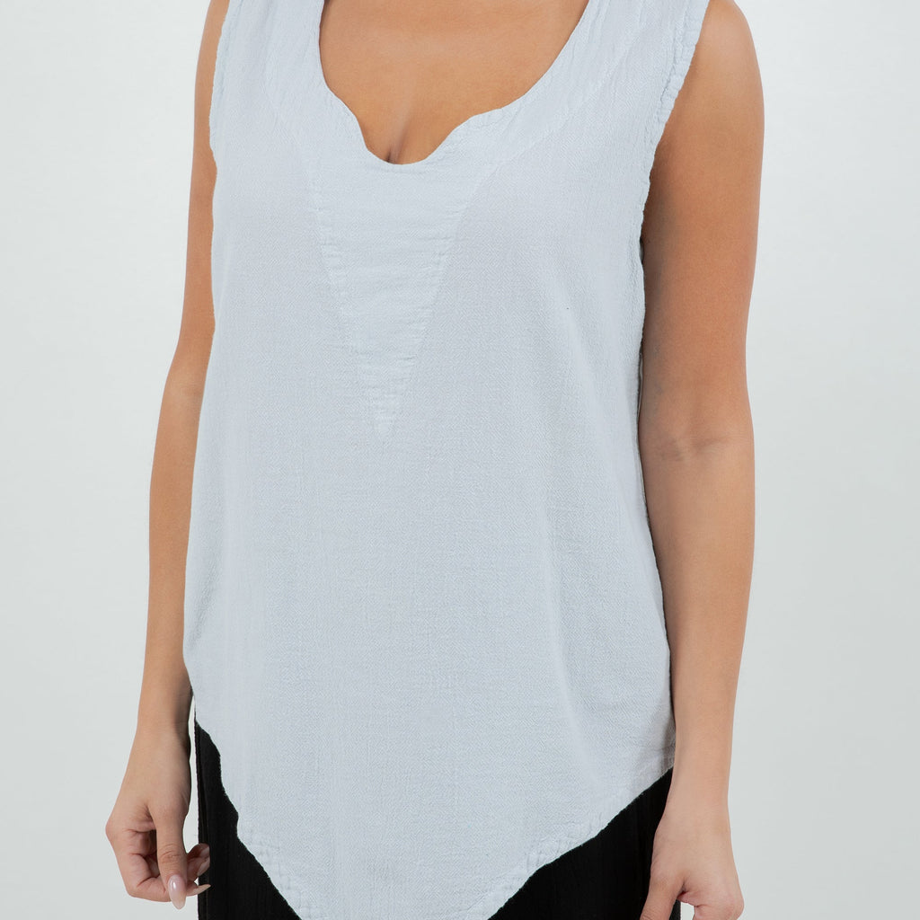 Nancy Top - Favorite Tank Top 100% Cotton Gauze