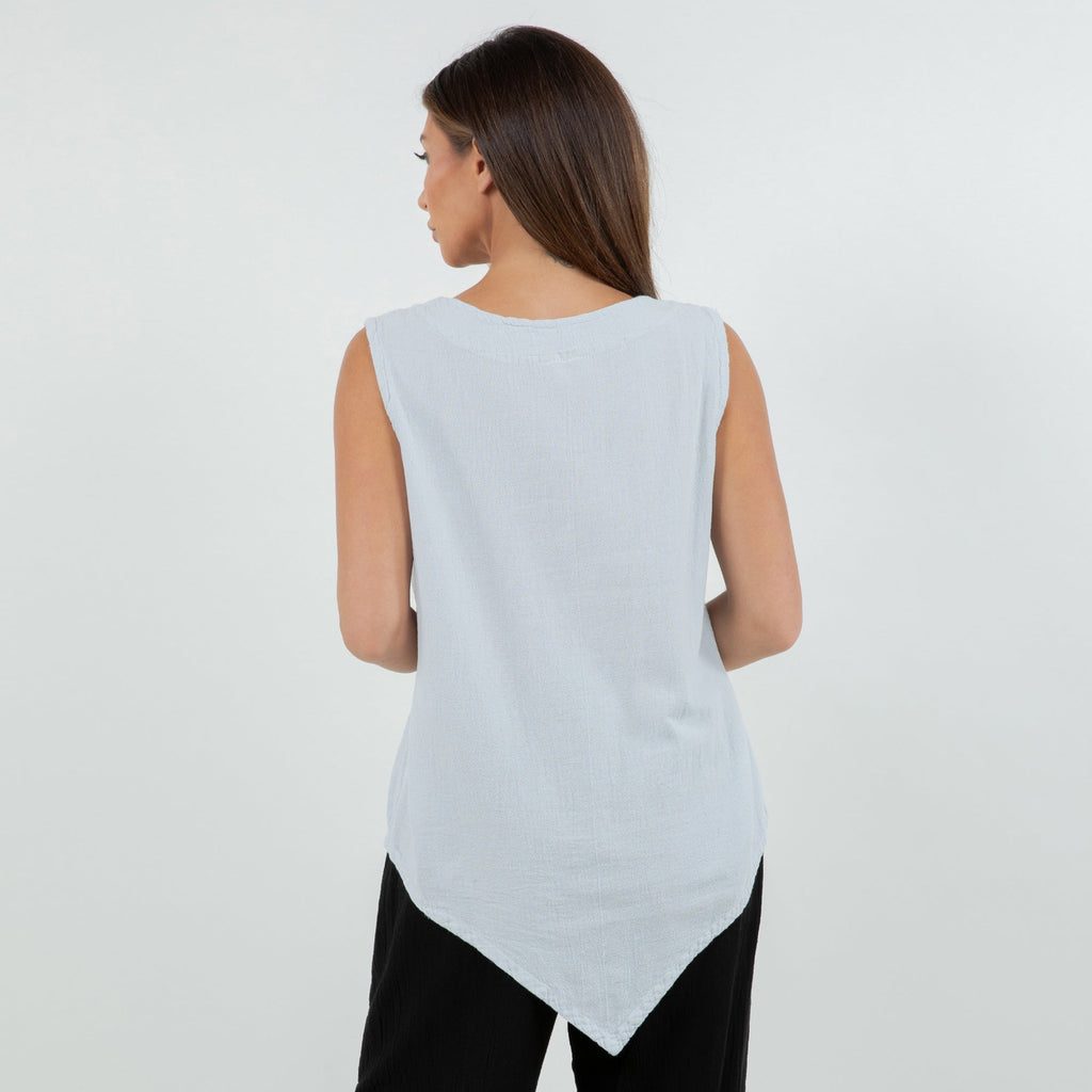 Nancy Top - Favorite Tank Top 100% Cotton Gauze