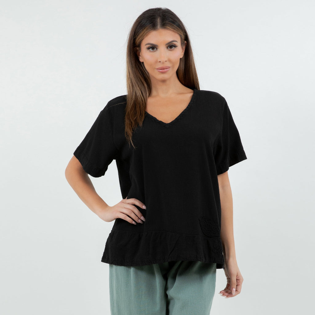 Women's Cora Cotton Gauze Top