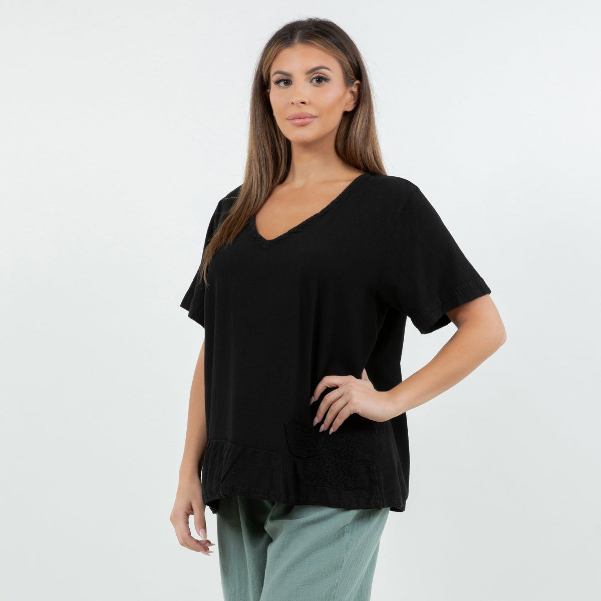 Women's Cora Cotton Gauze Top