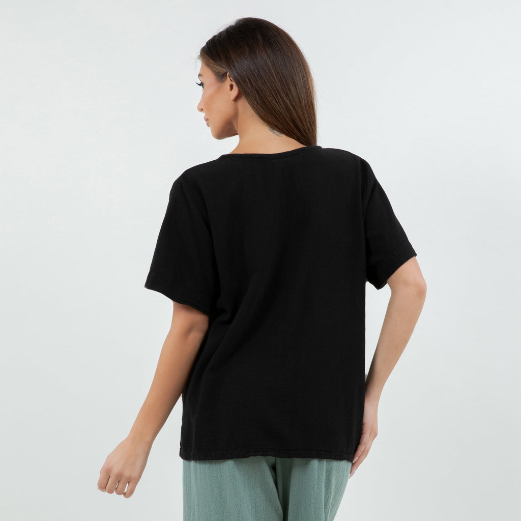 Women's Cora Cotton Gauze Top