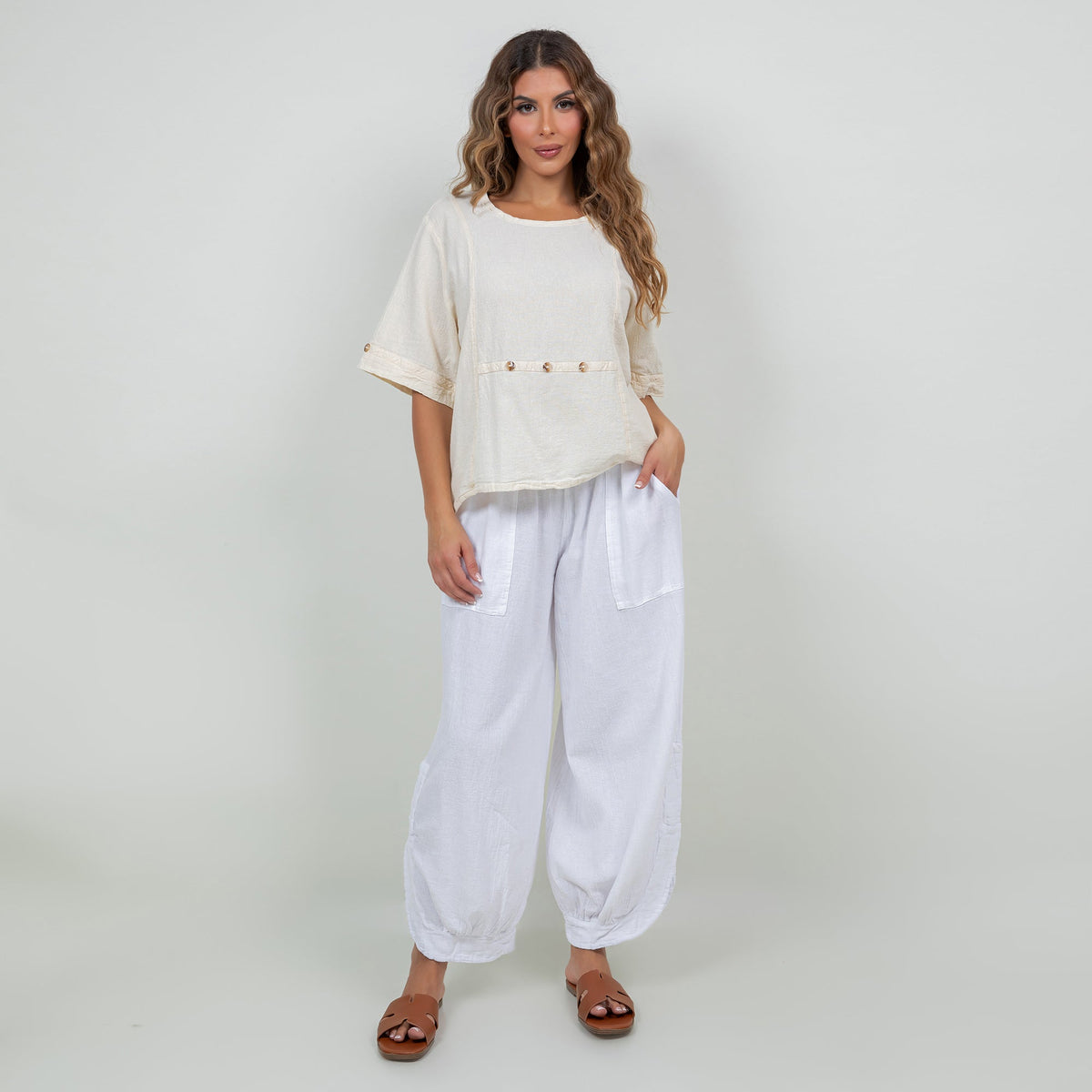 Women's 100% Cotton Gauze Kira Top