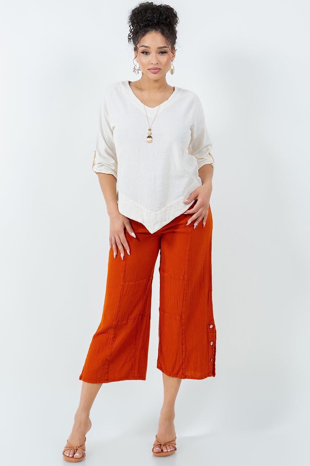 Women's Cotton Gauze Dorie Top