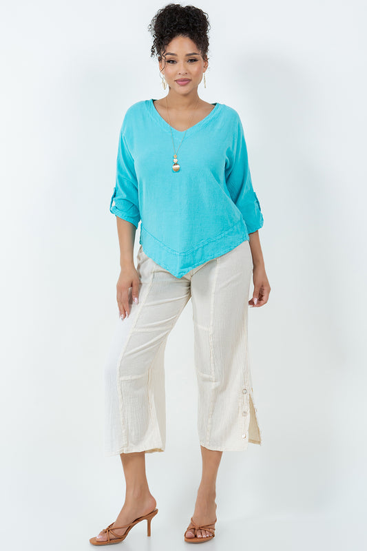 Women's Cotton Gauze Dorie Top