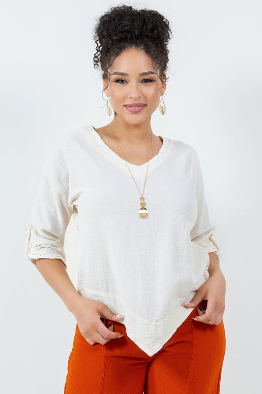 Women's Cotton Gauze Dorie Top