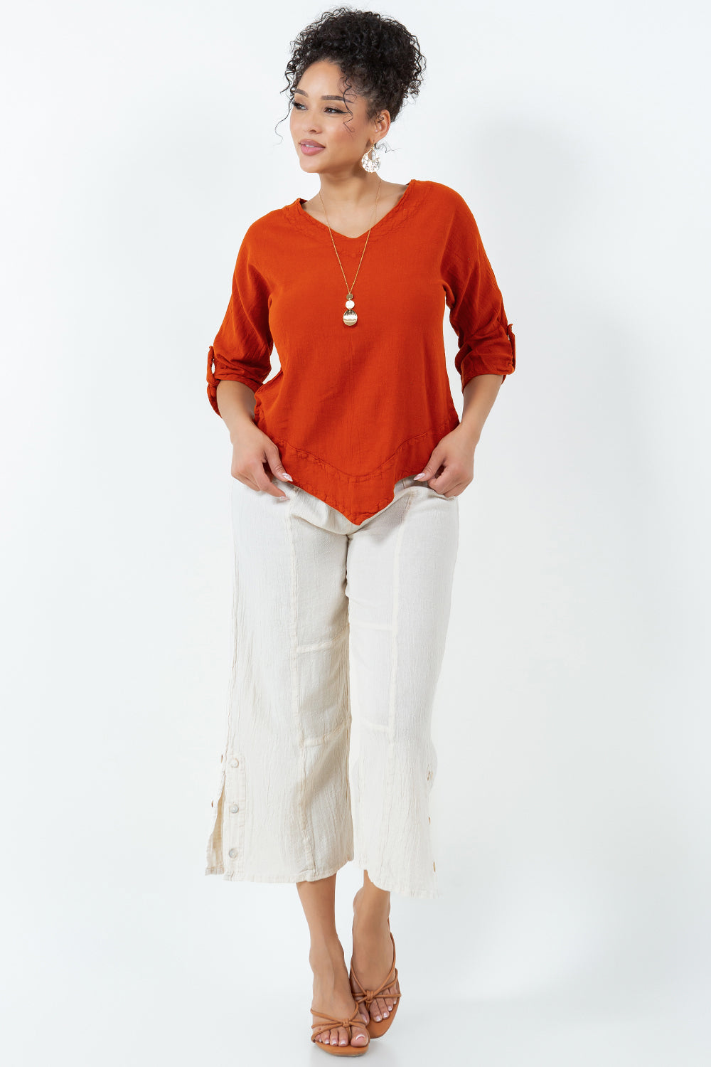 Women's Cotton Gauze Dorie Top