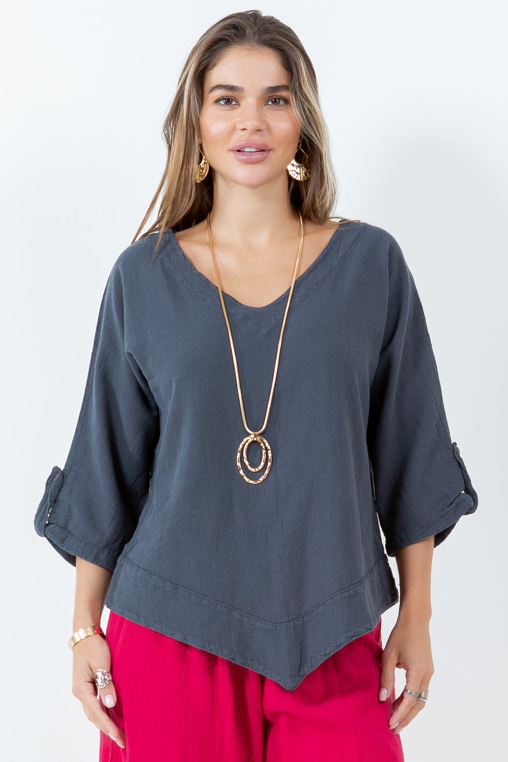 Women's Cotton Gauze Dorie Top