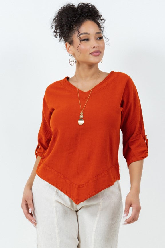 Women's Cotton Gauze Dorie Top