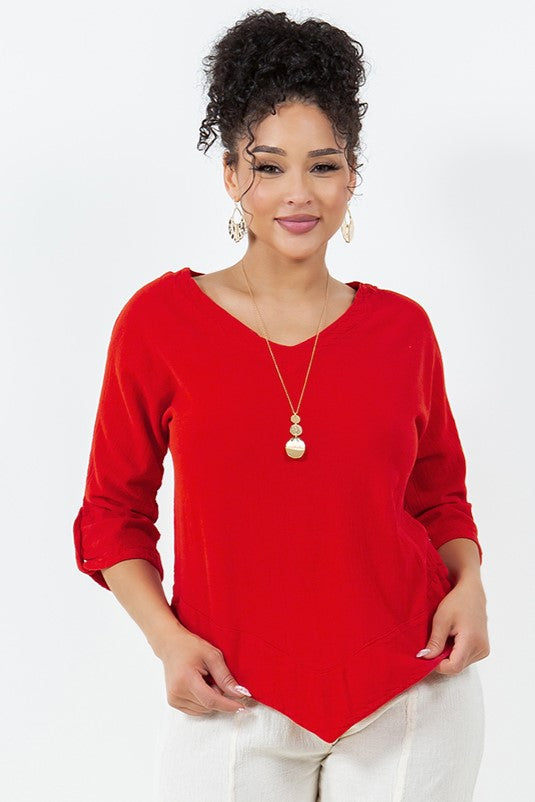 Women's Cotton Gauze Dorie Top
