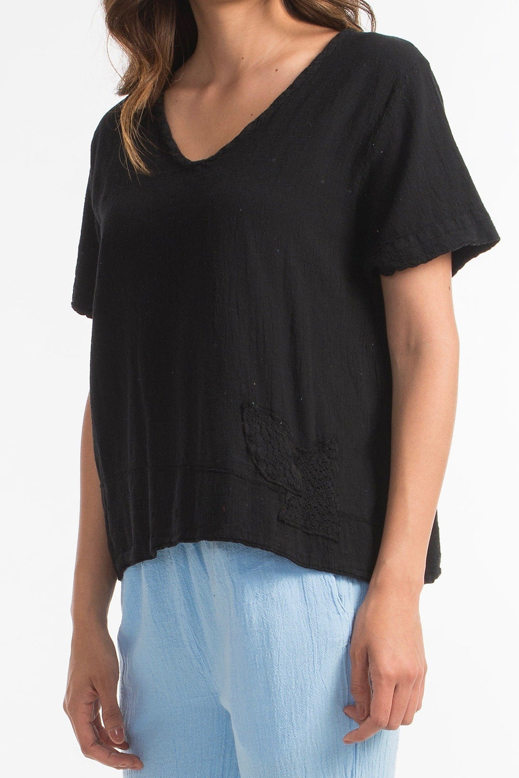Women's Cora Cotton Gauze Top