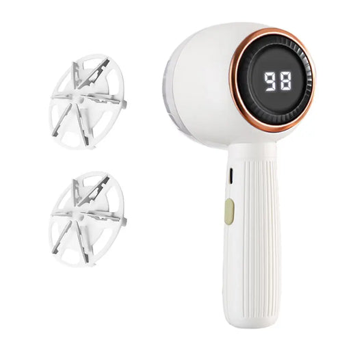 3-Speed LED Digital Fabric Shaver Rechargeable Lint Remover For Clothes